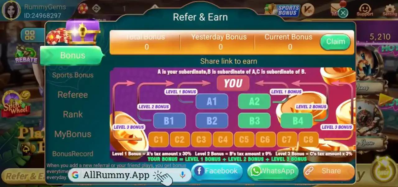 Rummy Gems screenshot 3