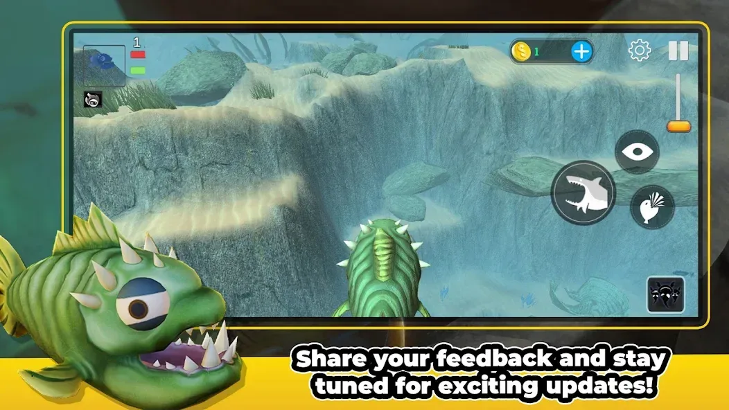 Fish GROW GROW - Feed and Grow: Fish screenshot 2