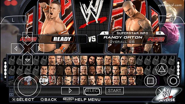 WWE SmackDown Vs. RAW 2011 PSP screenshot 2