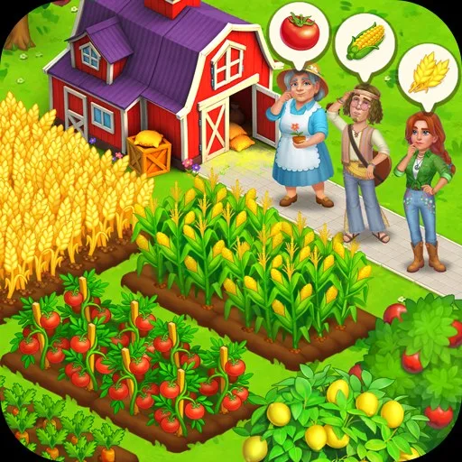Farm Town: Merge Cozy Village icon