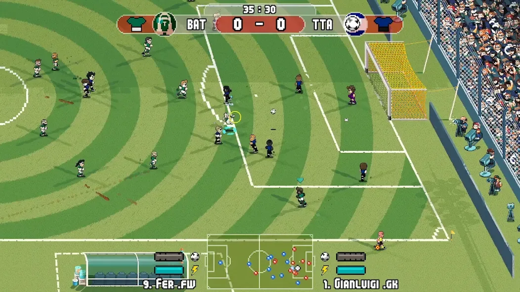 Pixel Cup Soccer Ultimate screenshot 1