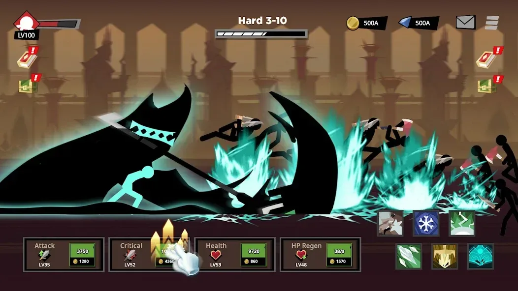 Stickman vs Monster screenshot 4