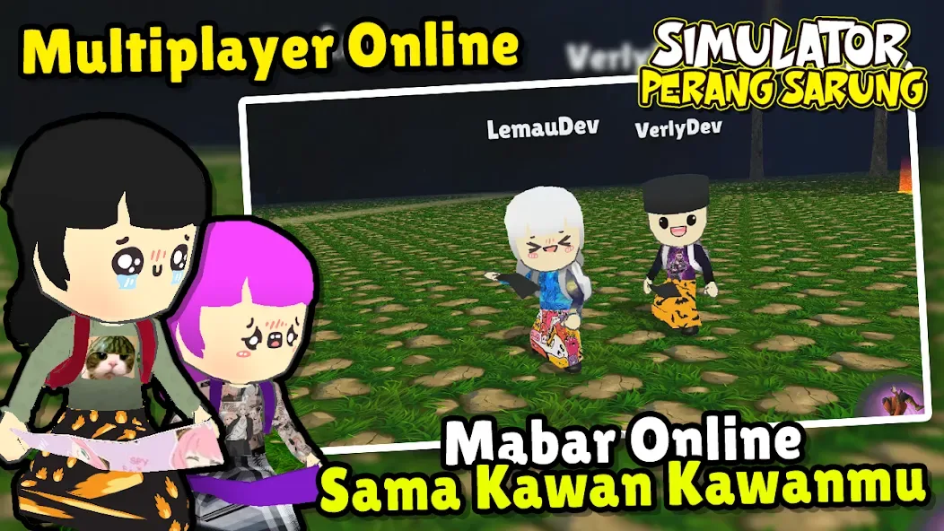 Simulator Perang Sarung 3D screenshot 4