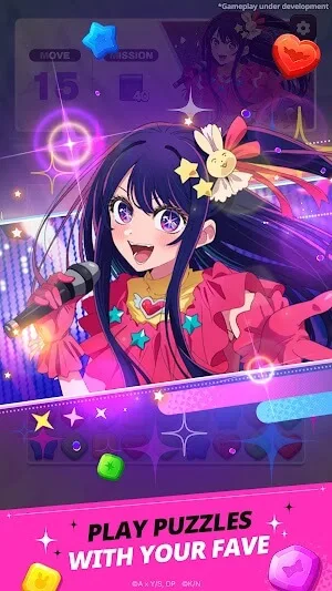 Oshi no Ko: Puzzle Star screenshot 2