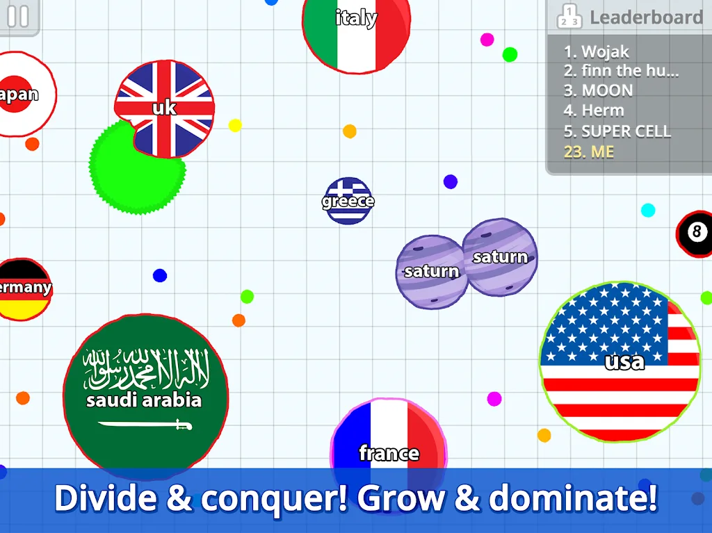 Agar.io screenshot 2
