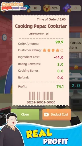 Cooking Papa:Cookstar screenshot 3