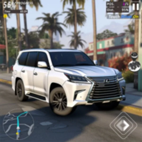 Prado Jeep Parking: Car Games (Android) Android app icon