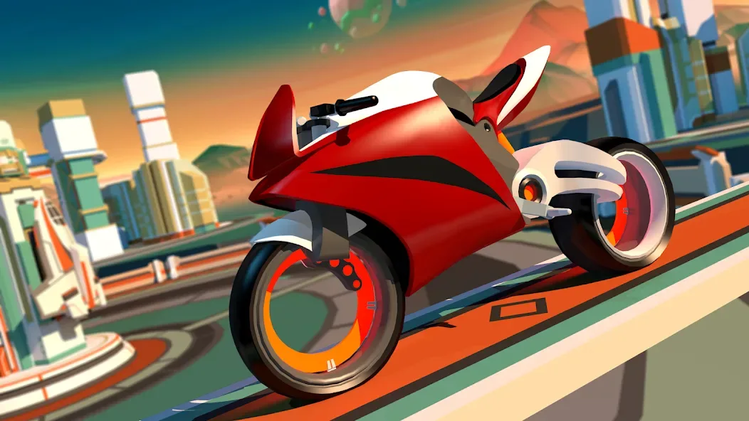 Gravity Rider: Space Bike Race icon