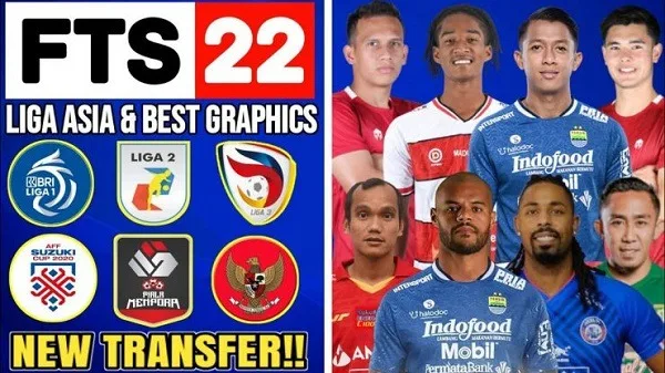 FTS 22 Mod Liga Indonesia screenshot 2