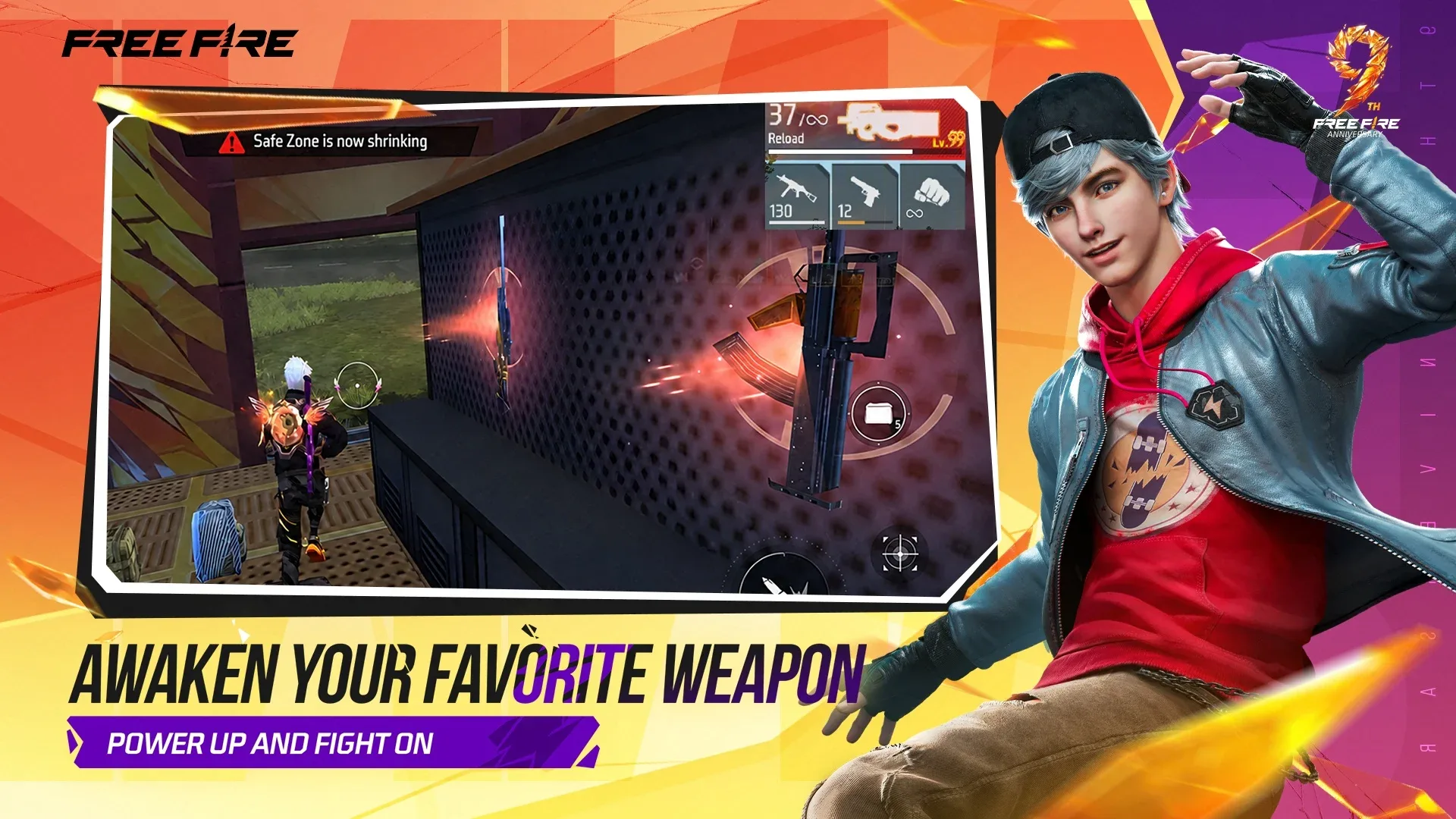 Free Fire: 9th Anniversary screenshot 5