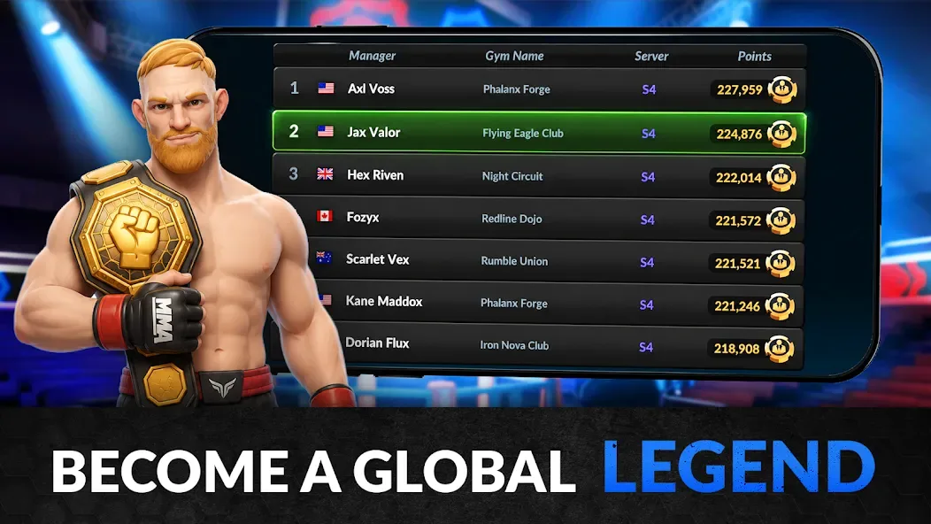 MMA Manager 2 screenshot 2