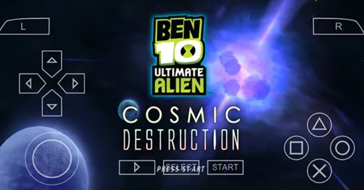 Ben 10 Ultimate Alien: Cosmic Destruction PSP screenshot 1