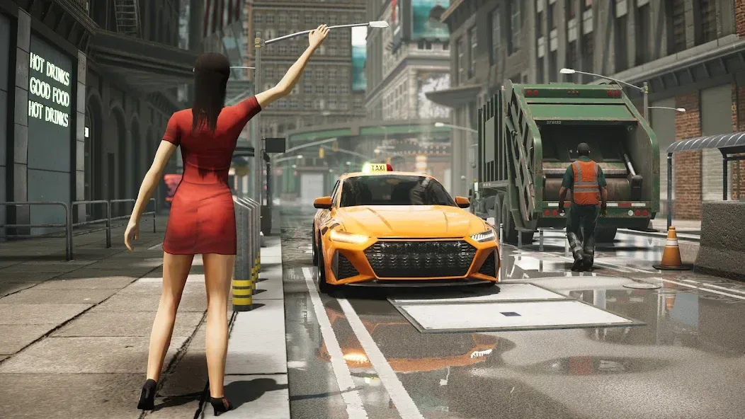 Taxi Car Simulator: EVO screenshot 5