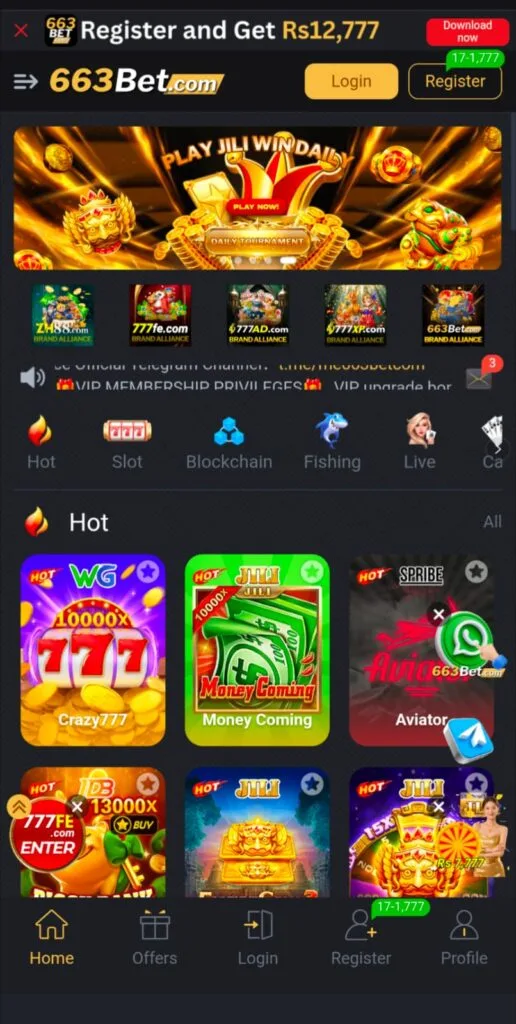 663Bet screenshot 3