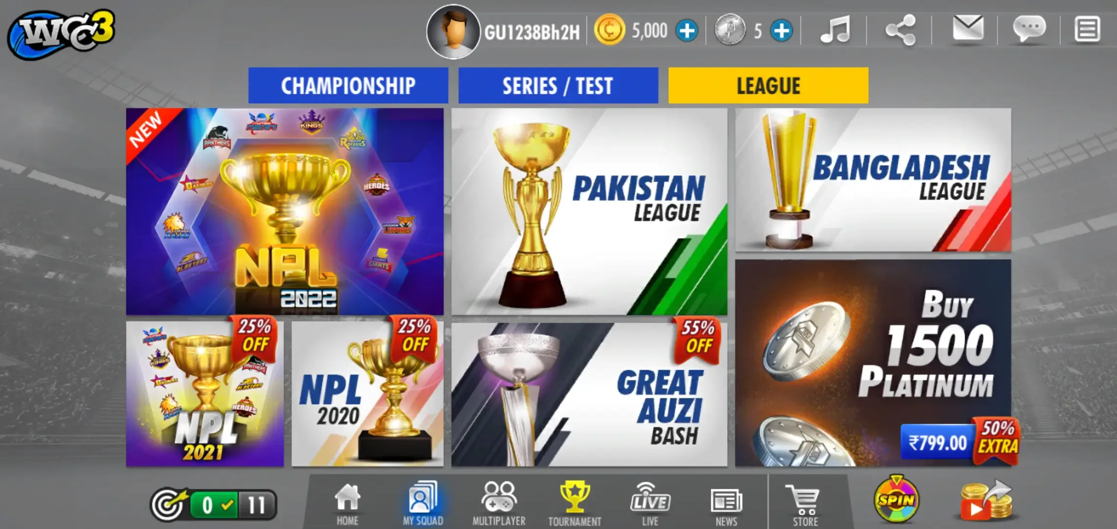 World Cricket Championship 3 WCC3 screenshot 2