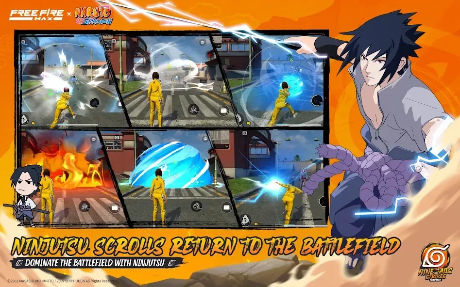 Free Fire MAX x NARUTO screenshot 4