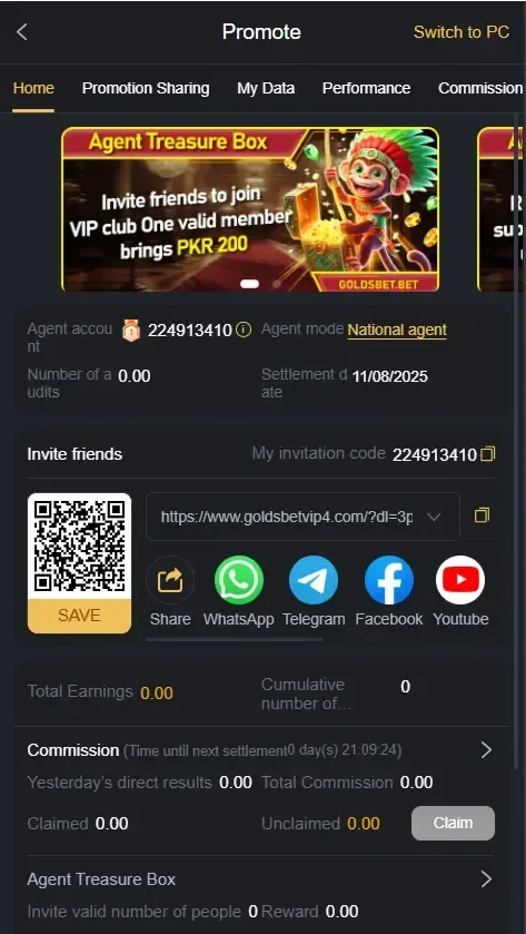 Golds Bet screenshot 3
