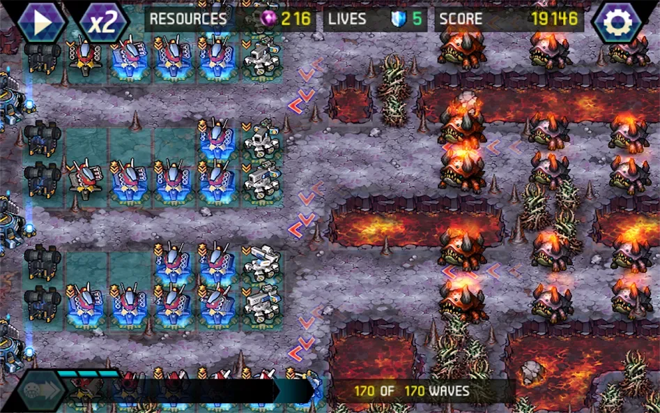 Tower Defense: Infinite War screenshot 5