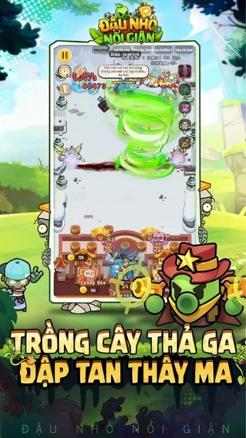 Đậu Nhỏ Nổi Giận screenshot 1