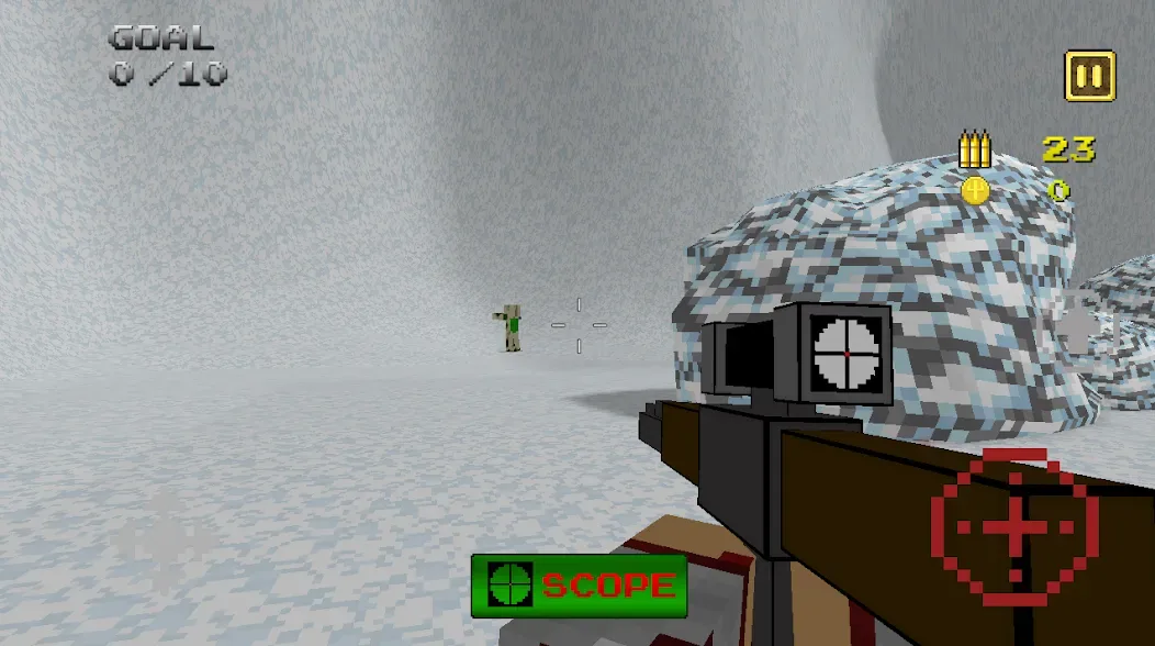Pixel Sniper 3D screenshot 2
