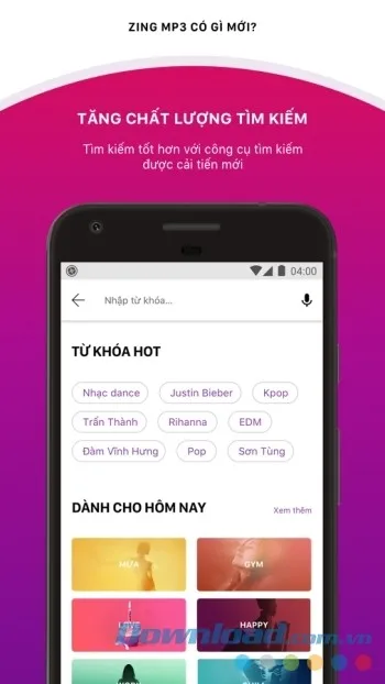 Zing MP3 screenshot 5