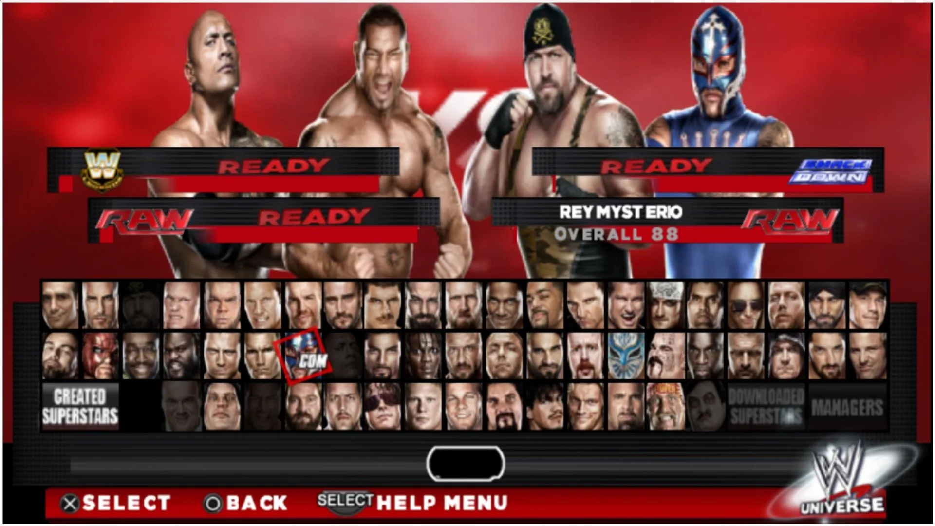 WWE 2K14 PSP screenshot 2
