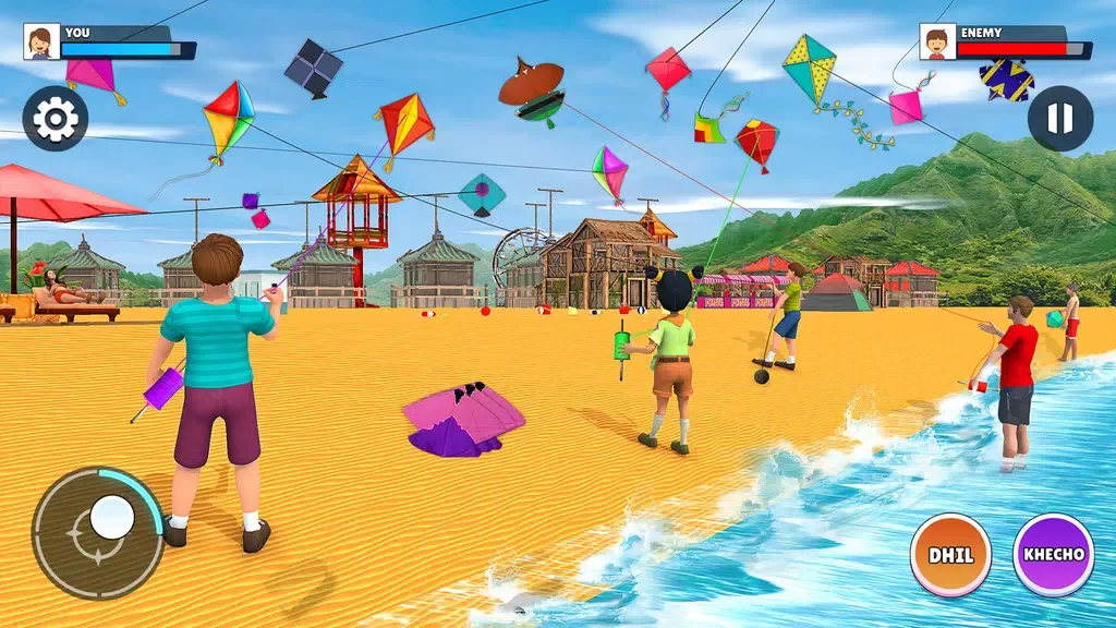Pipa Combate Kite Flying Games screenshot 3