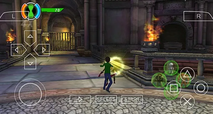 Ben 10 Ultimate Alien: Cosmic Destruction PSP screenshot 3