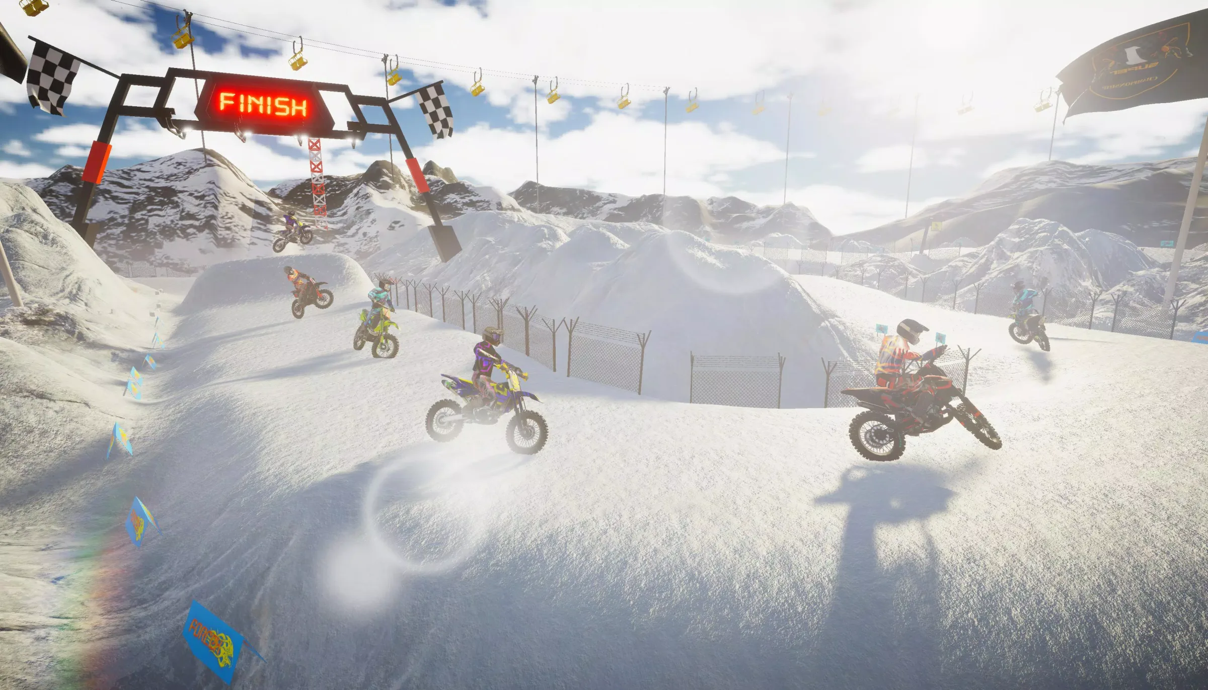 MX Racing - Dirt Bike Wheelie screenshot 2