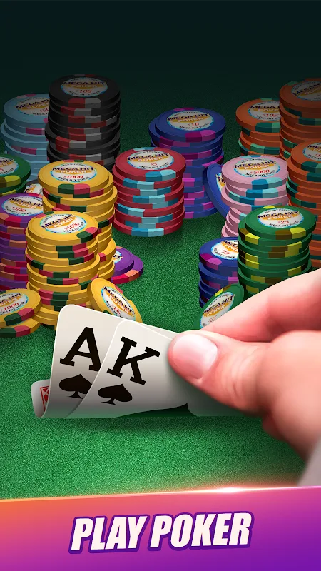 Mega Hit Poker: Texas Holdem screenshot 1
