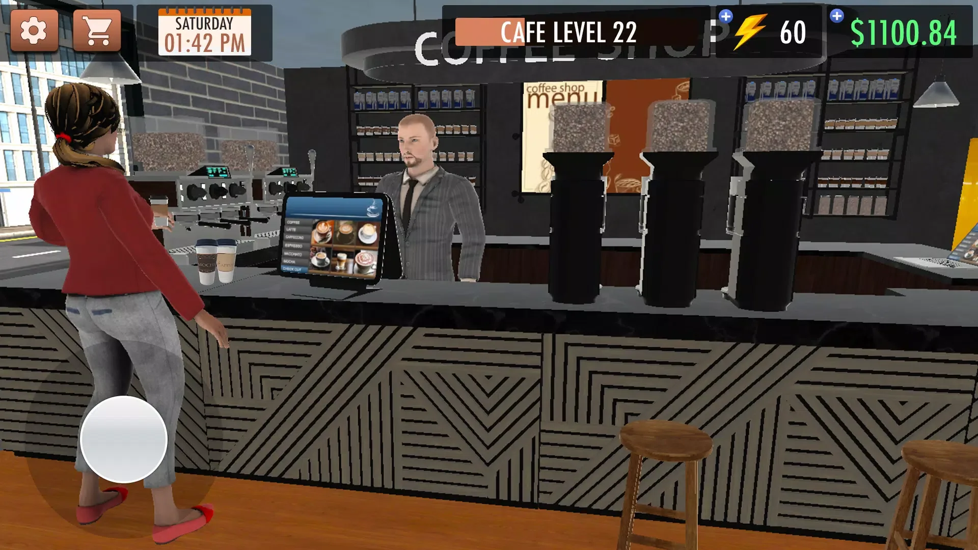 Coffee Shop Simulator Game 3D screenshot 3