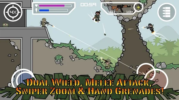 Doodle Army 2: Mini Militia screenshot 3