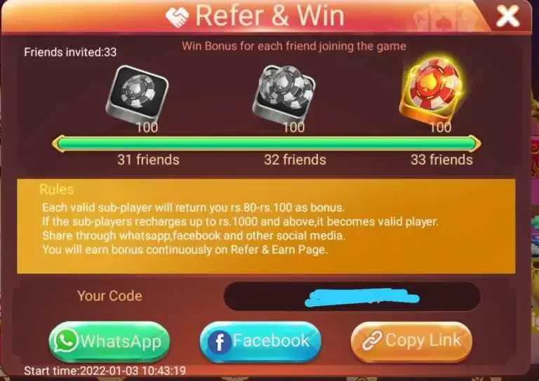 Rummy Golds screenshot 2