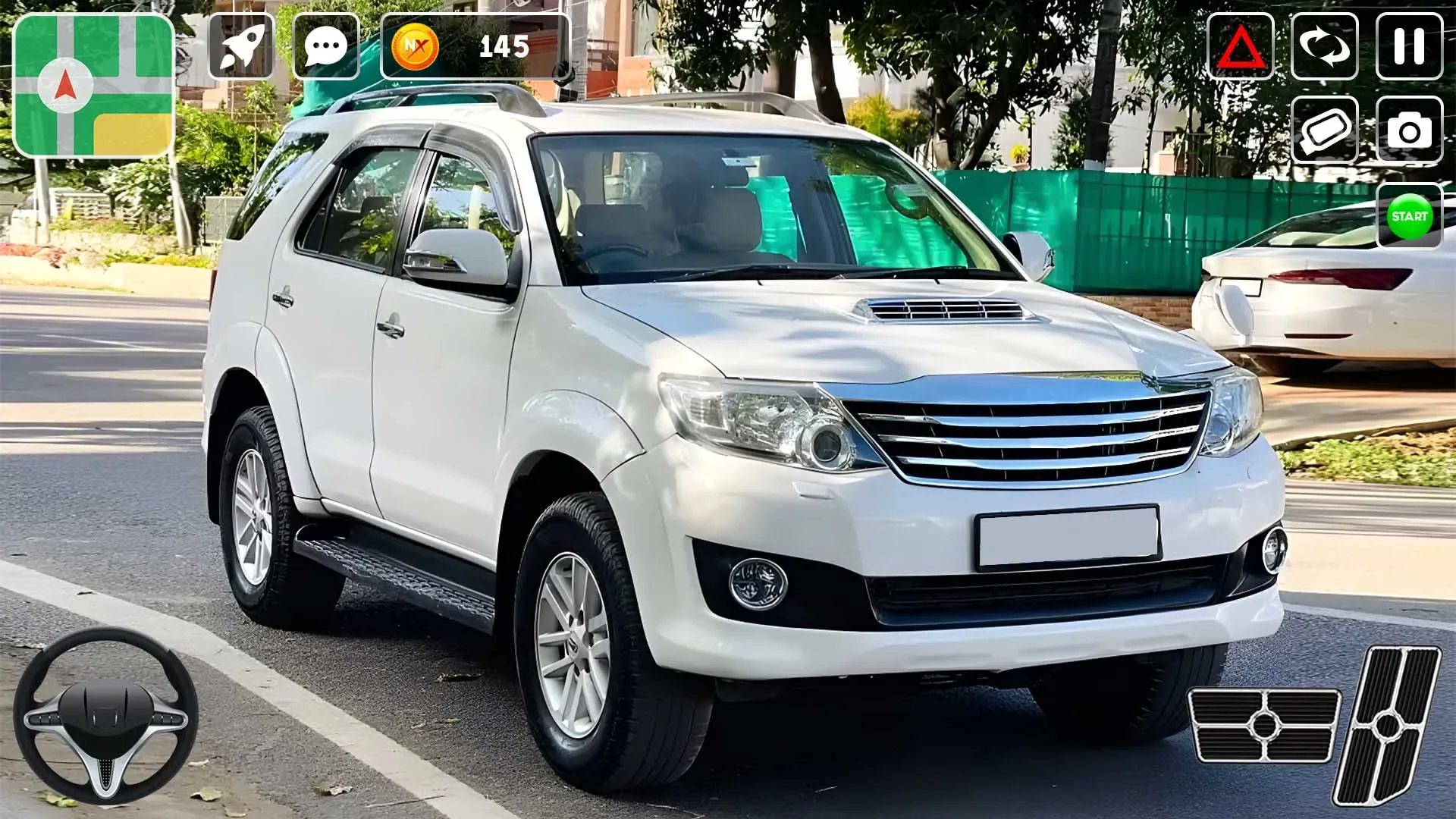 Fortuner Car Game 3D Simulator screenshot 3