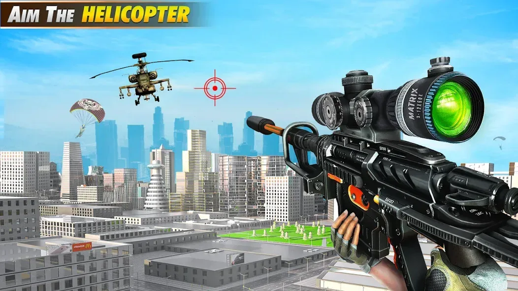 Sniper Games Offline Shooting screenshot 1