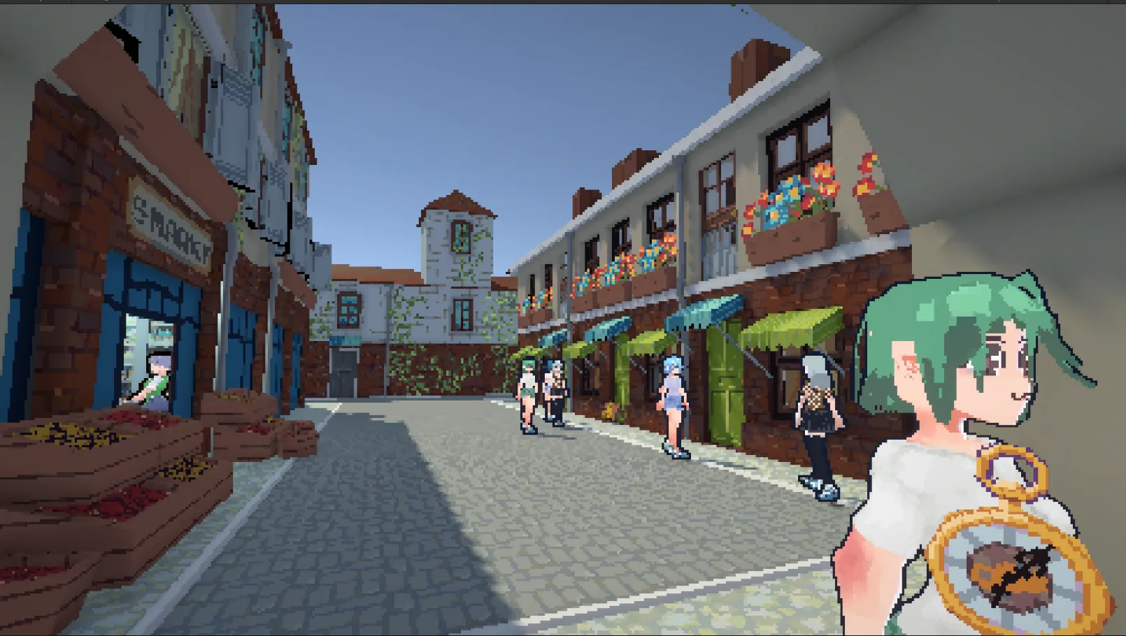 Time freeze?!! Stop-and-tease adventure screenshot 3