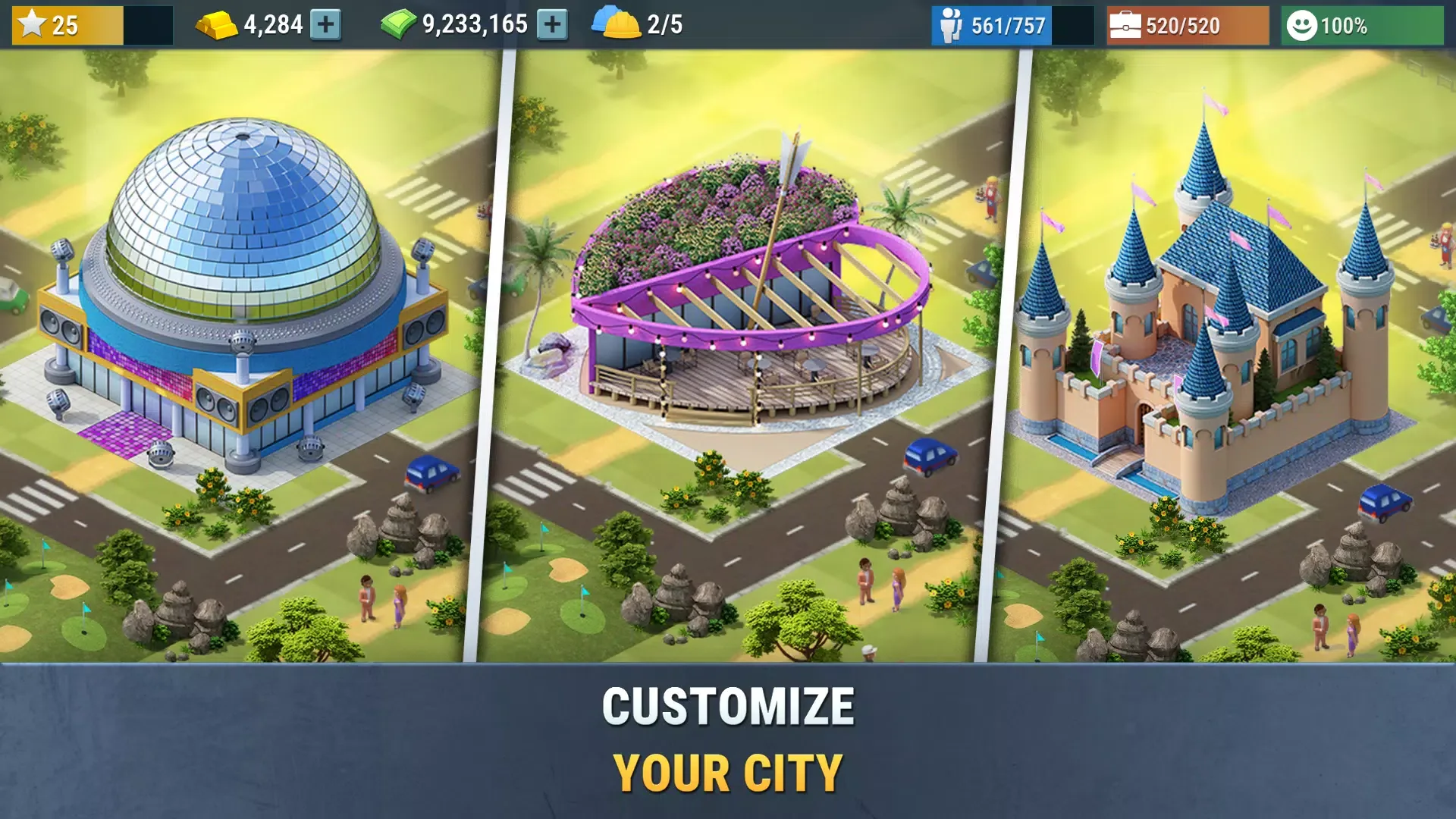 Build a City: Community Town MOD screenshot 1