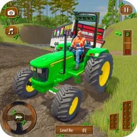 Indian Tractor Sim Tochan Game icon