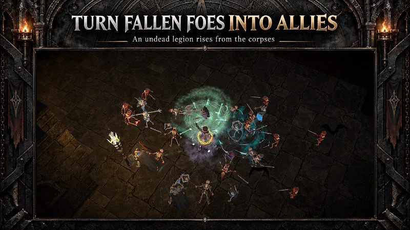 Necromancer: Undead Legion RPG screenshot 2