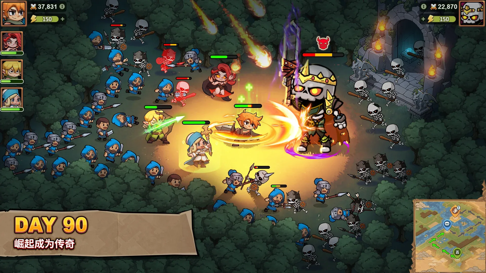 Top Heroes: Kingdom Saga screenshot 4