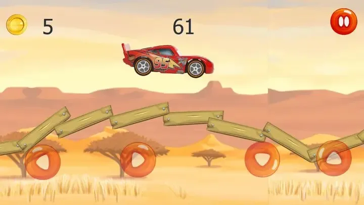 Ultimate Lightning Mcqueen Race screenshot 1