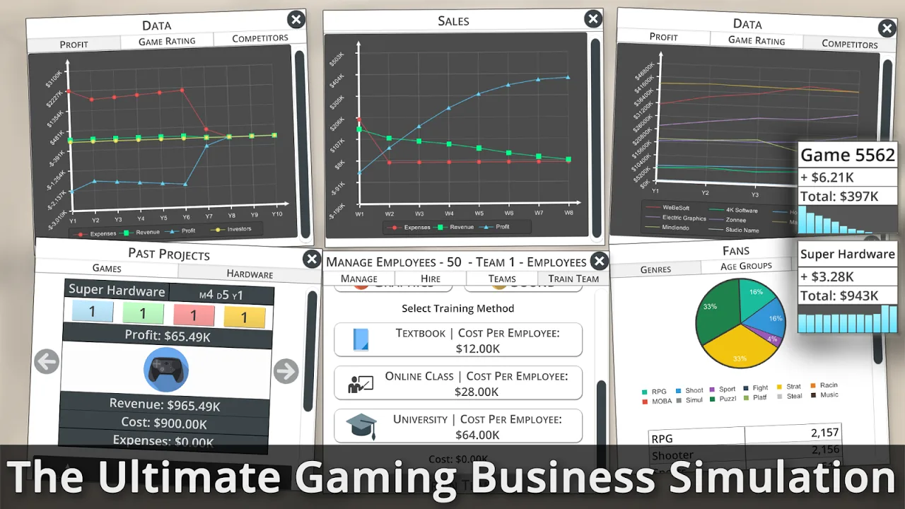 Game Studio Tycoon 3 screenshot 5