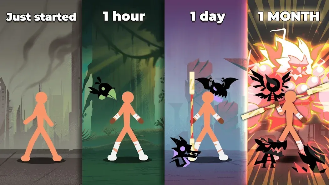 Stickman vs Monster screenshot 3