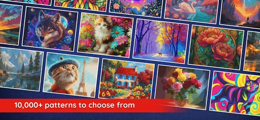 Cross-Stitch World screenshot 3