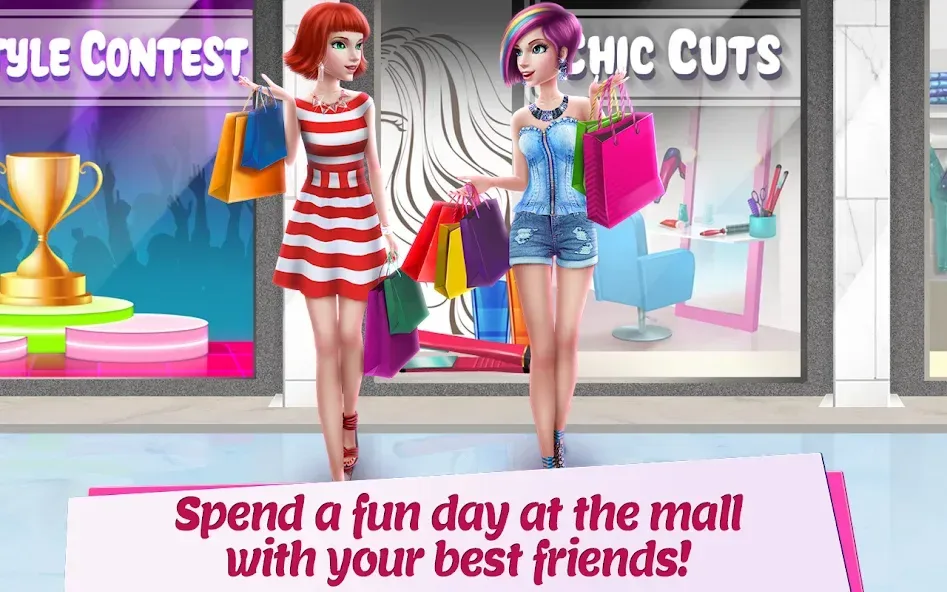 Shopping Mall Girl: Style Game screenshot 2