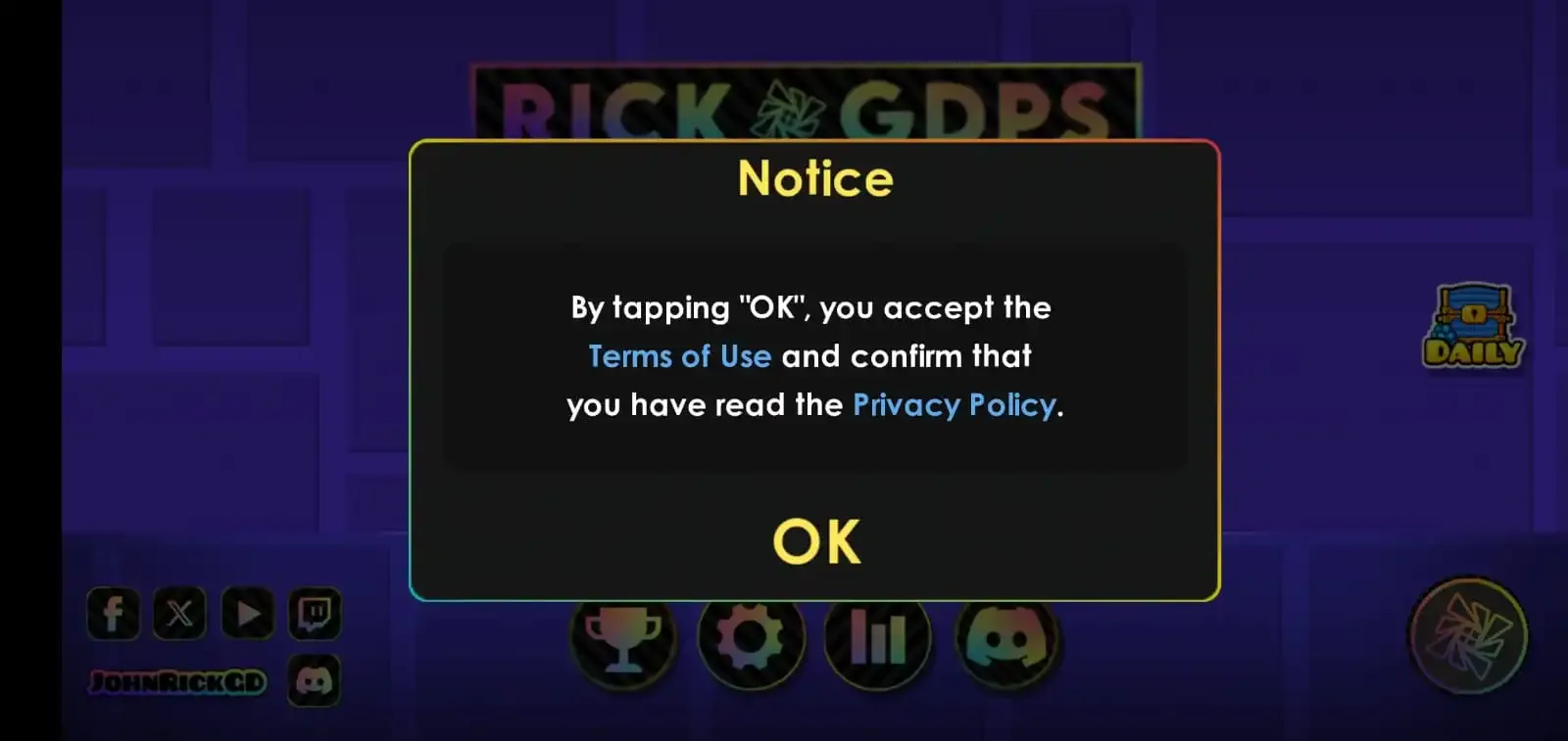 RGDPS APK screenshot 2
