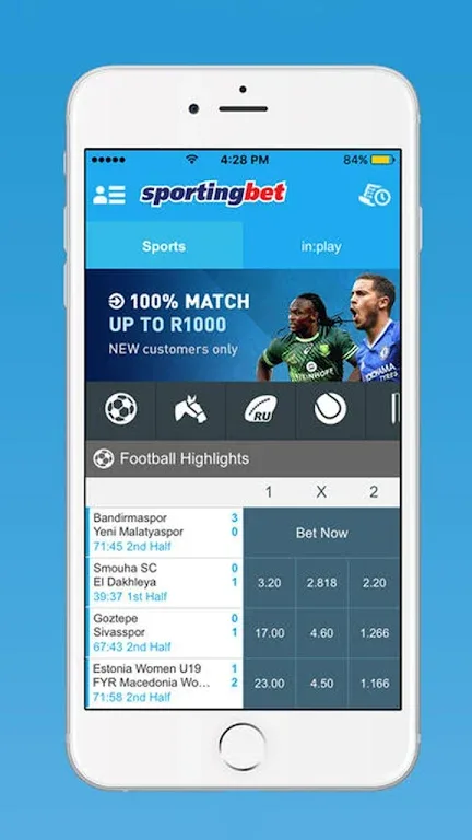 Sportingbet screenshot 1