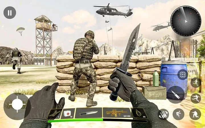 Shooting Game Offline Low MB screenshot 1