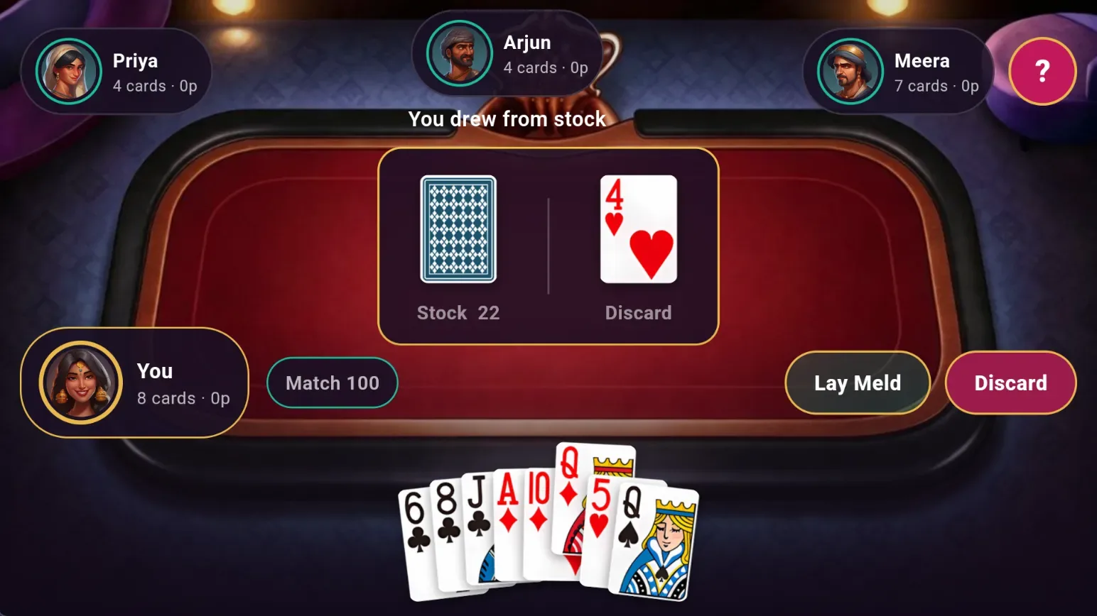 Rangoli Rummy screenshot 4