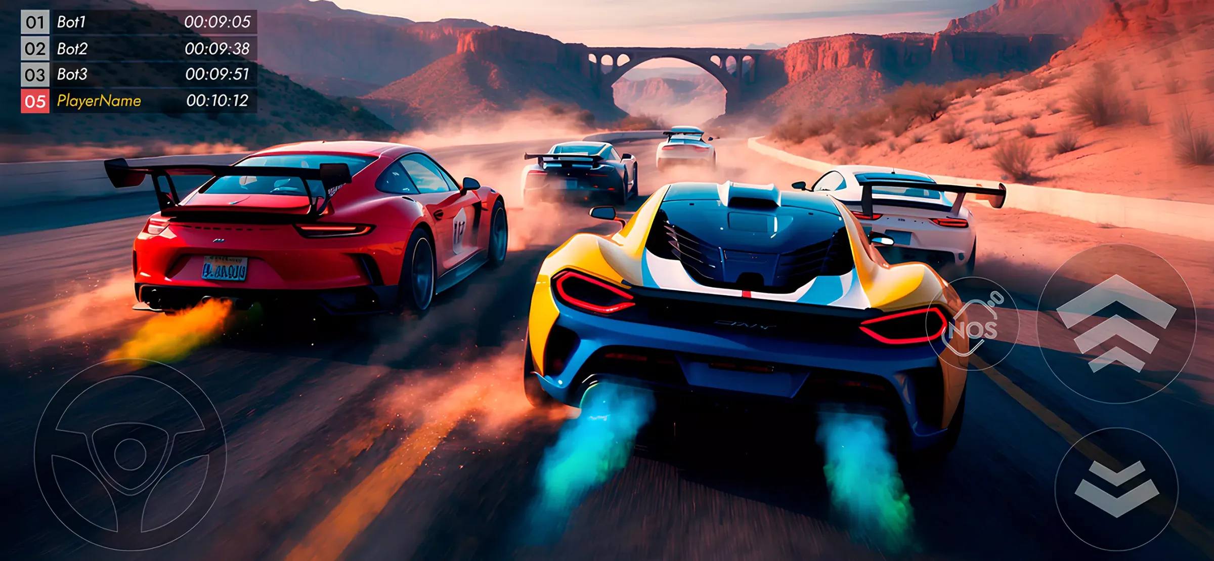 Nitro Rush: Car Racing Game screenshot 2